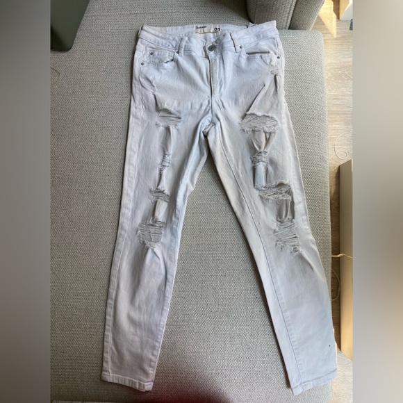 Garage Denim - Garage White Ripped Jeans (Junior/Teen)